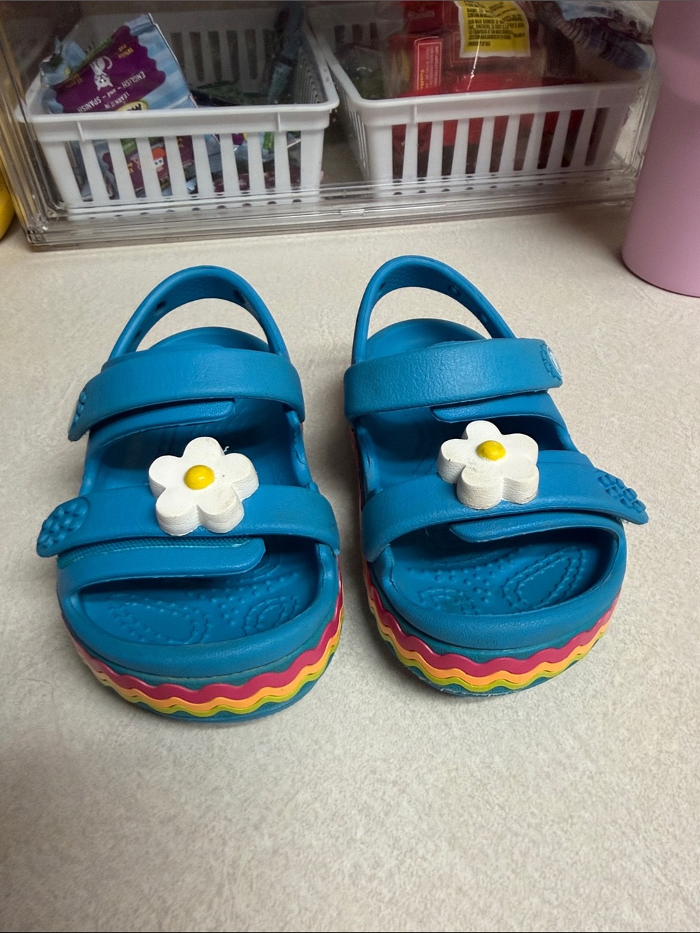 Toddler Crocs Sandals 6C